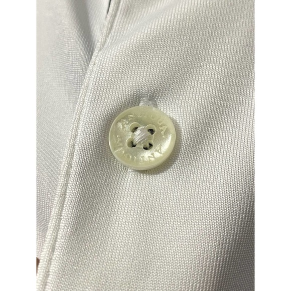 Antigua Golf polo XL Gowanda Country Club Crest White and Navy - Picture 11 of 11